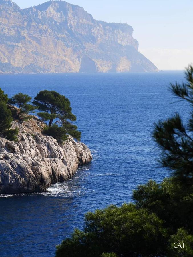 Mon Petit Paradis, Cassis Centre Apt 90 M2, 200 M Mer, Terr Plein Sud, Clim Park Prive Exterior photo