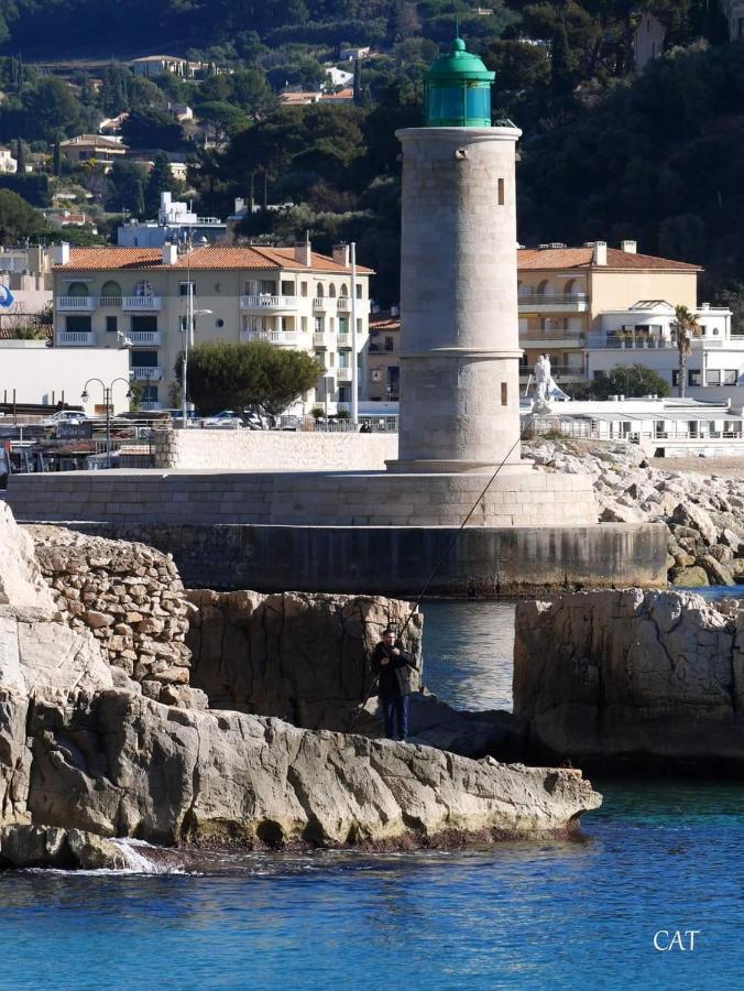 Mon Petit Paradis, Cassis Centre Apt 90 M2, 200 M Mer, Terr Plein Sud, Clim Park Prive Exterior photo
